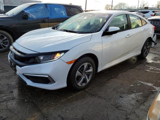 Image 1 of 2019 HONDA CIVIC LX 2019 with VIN 19XFC2F62KE011407