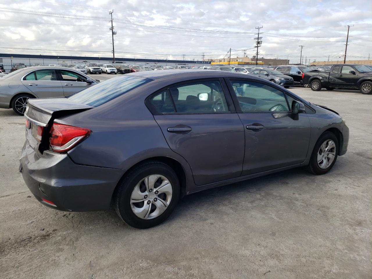 Изображение 3 2014 HONDA CIVIC LX 2014 с VIN 19XFB2F59EE069500