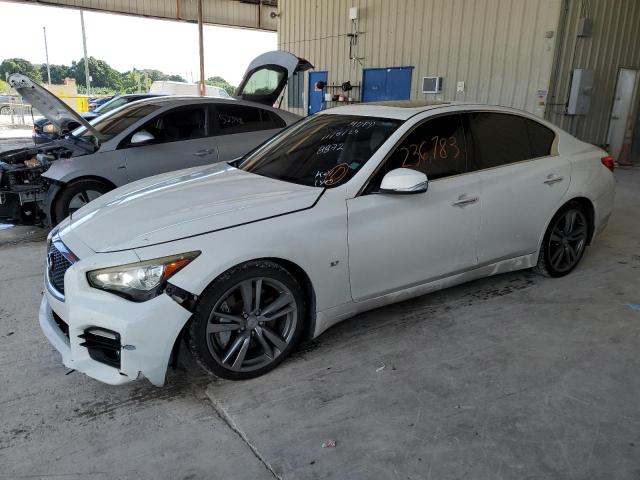 Image 1 of 2015 INFINITI Q50 BASE 2015 with VIN JN1BV7AP9FM338872