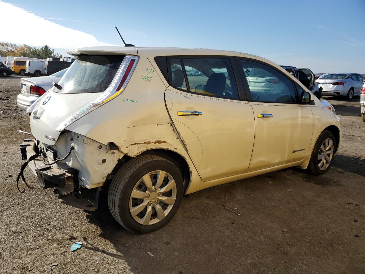 Изображение 3 2017 NISSAN LEAF S 2017 с VIN 1N4BZ0CP4HC305685
