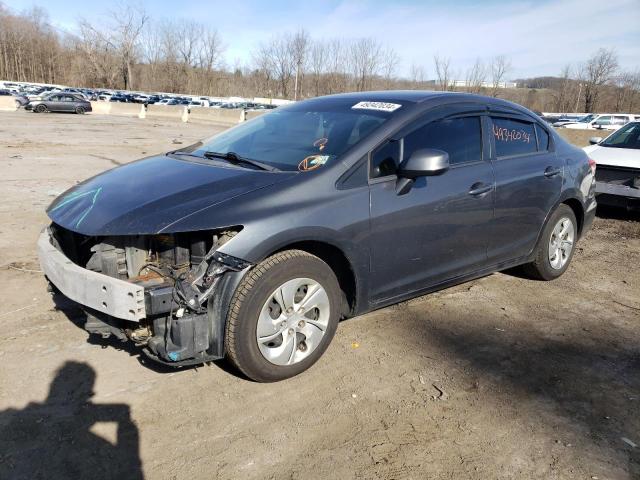 Image 1 of 2013 HONDA CIVIC LX 2013 with VIN 2HGFB2F5XDH596529