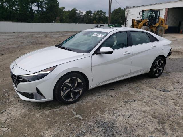 Изображение 1 2022 HYUNDAI ELANTRA LIMITED 2022 с VIN 5NPLP4AG9NH081912