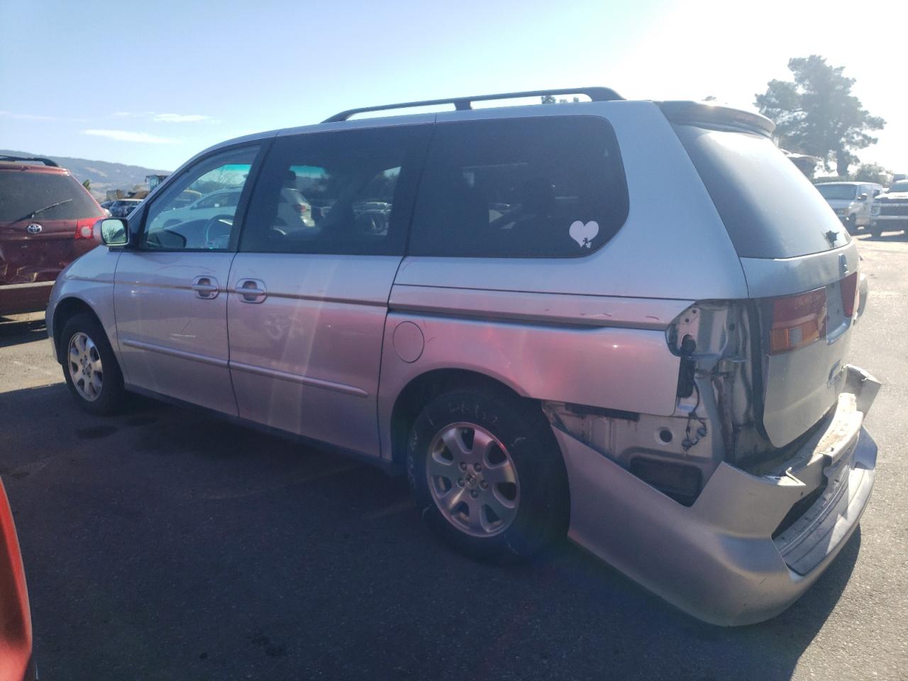 Image 2 of 2004 HONDA ODYSSEY EX 2004 with VIN 5FNRL186X4B118321