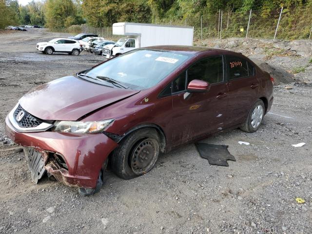 Image 1 of 2014 HONDA CIVIC LX 2014 with VIN 19XFB2F50EE232079