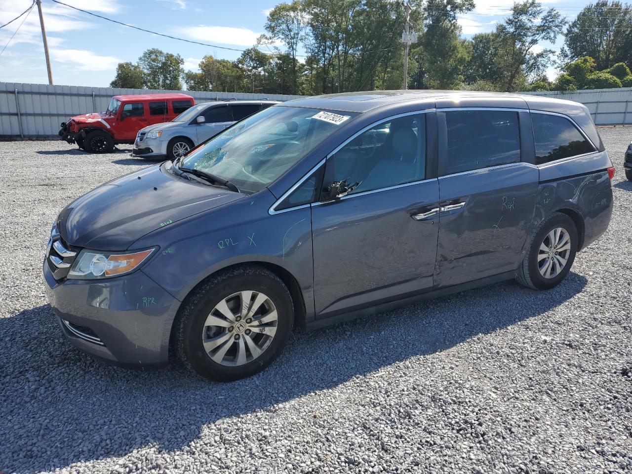 Image 1 of 2015 HONDA ODYSSEY EXL 2015 with VIN 5FNRL5H6XFB060043