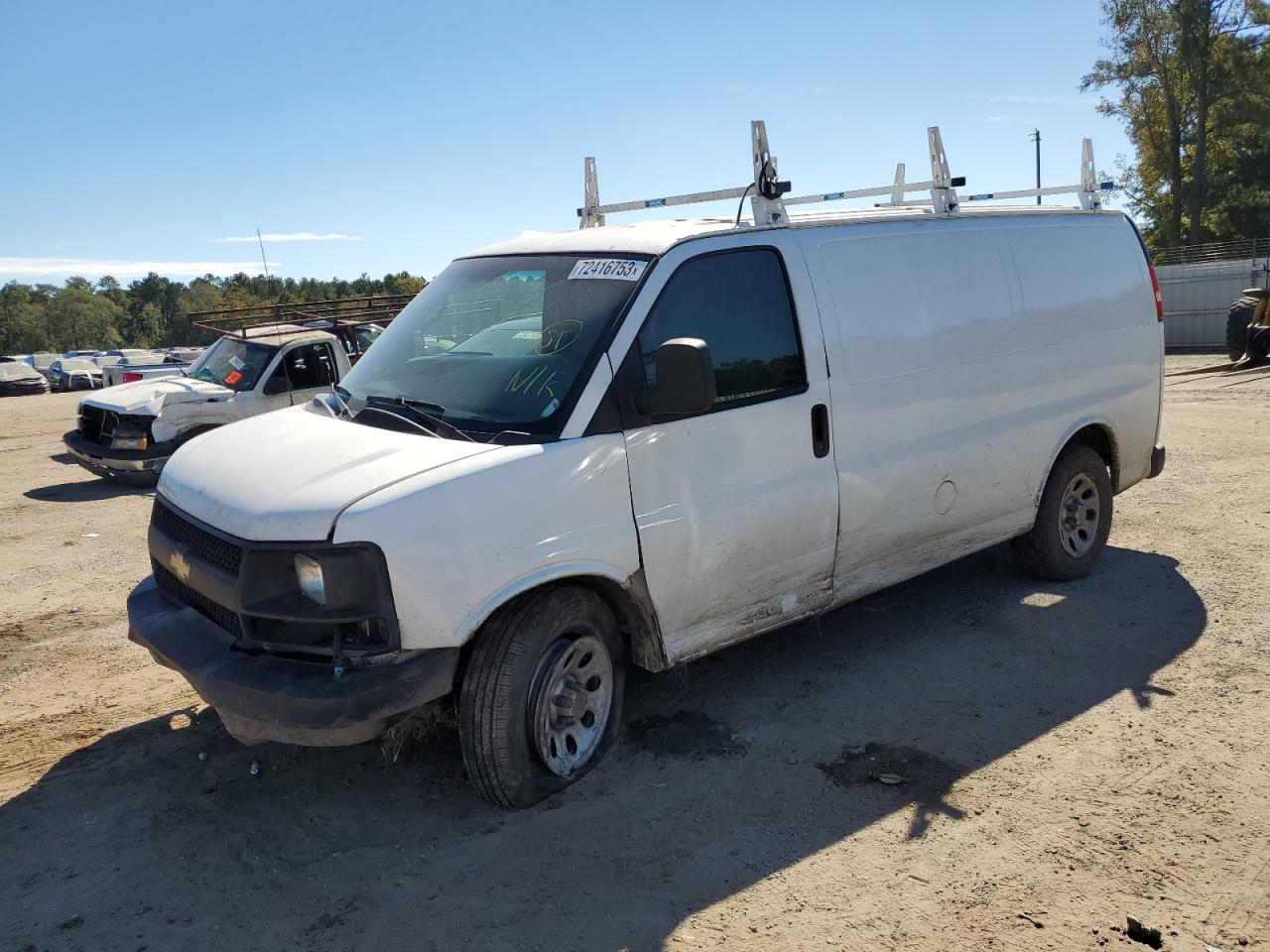 Obraz 1 z 2011 CHEVROLET EXPRESS G1500  2011 z VIN 1GCSGAFX8B1118616