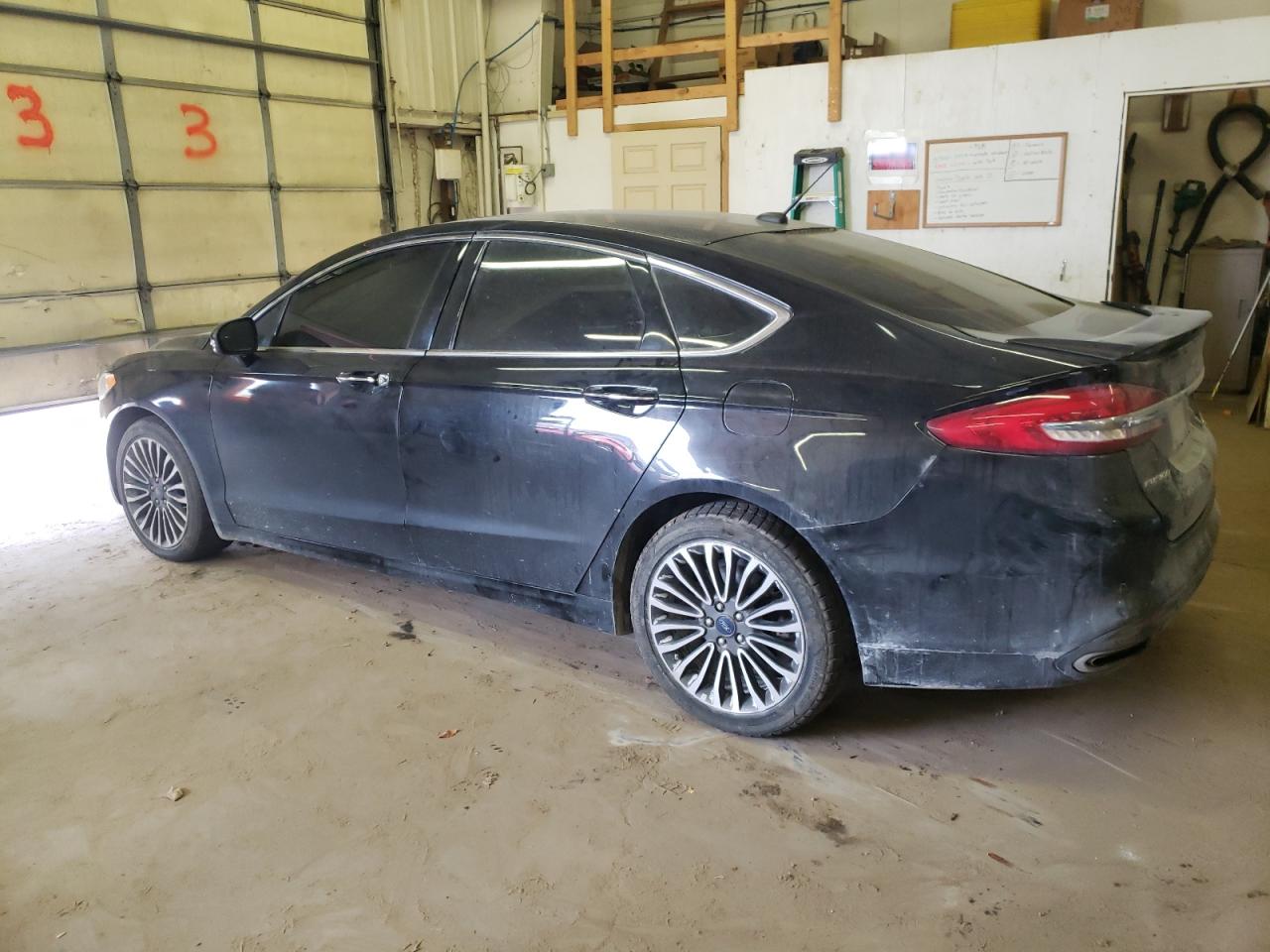 Image 2 of 2018 FORD FUSION TITANIUM/PLATINUM 2018 with VIN 3FA6P0D95JR128420