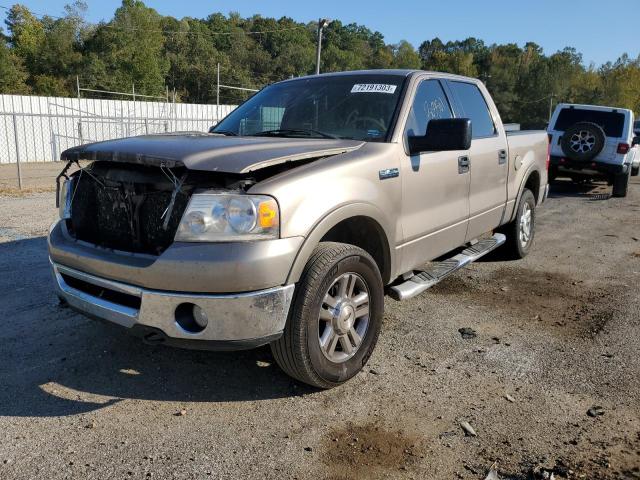 Image 1 of 2006 FORD F150 SUPERCREW 2006 with VIN 1FTPW145X6KB53491