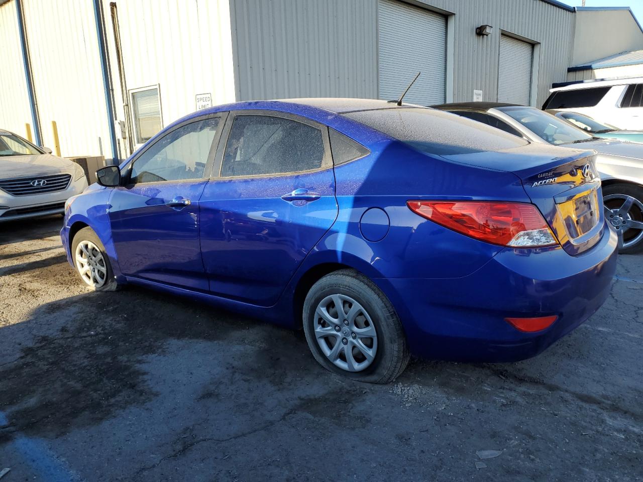 Изображение 2 2014 HYUNDAI ACCENT GLS 2014 с VIN KMHCT4AE1EU657794
