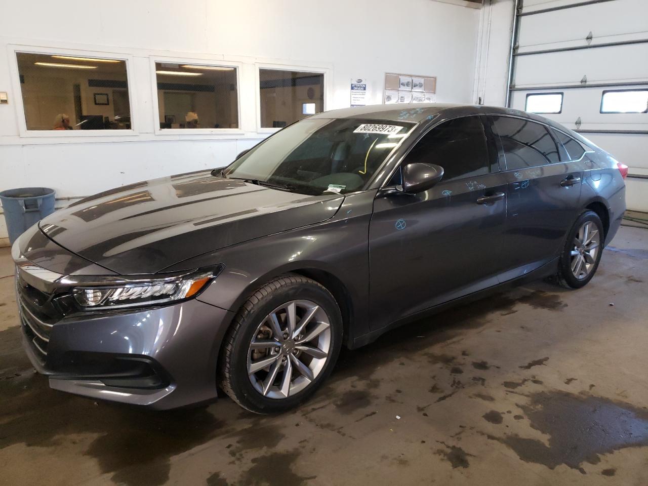 Изображение 1 2021 HONDA ACCORD LX 2021 с VIN 1HGCV1F14MA004302