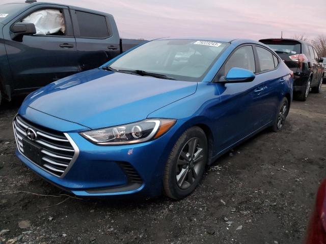 Image 1 of 2018 HYUNDAI ELANTRA SEL 2018 with VIN 5NPD84LF7JH372361