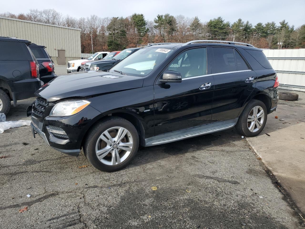 Image 1 of 2012 MERCEDES-BENZ ML 350 BLUETEC 2012 with VIN 4JGDA2EB3CA012447