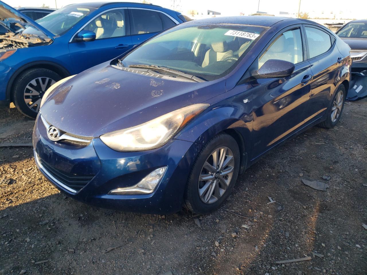 Obraz 1 z 2015 HYUNDAI ELANTRA SE 2015 z VIN 5NPDH4AE0FH620791