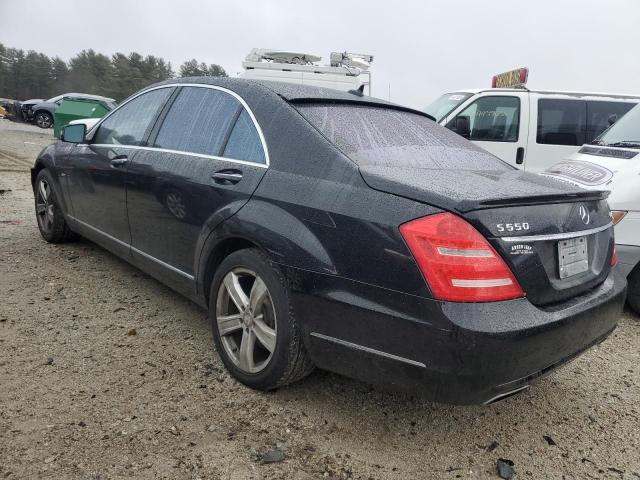 Image 2 of 2012 MERCEDES-BENZ S 550 4MATIC 2012 with VIN WDDNG9EB9CA452761