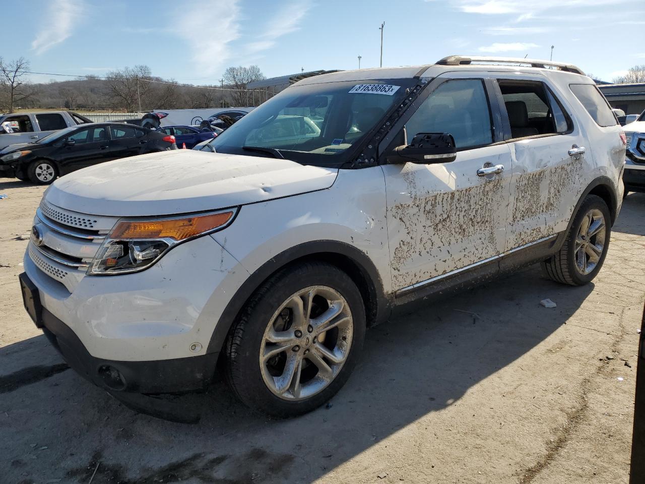 Image 1 of 2014 FORD EXPLORER LIMITED 2014 with VIN 1FM5K7F88EGA11408