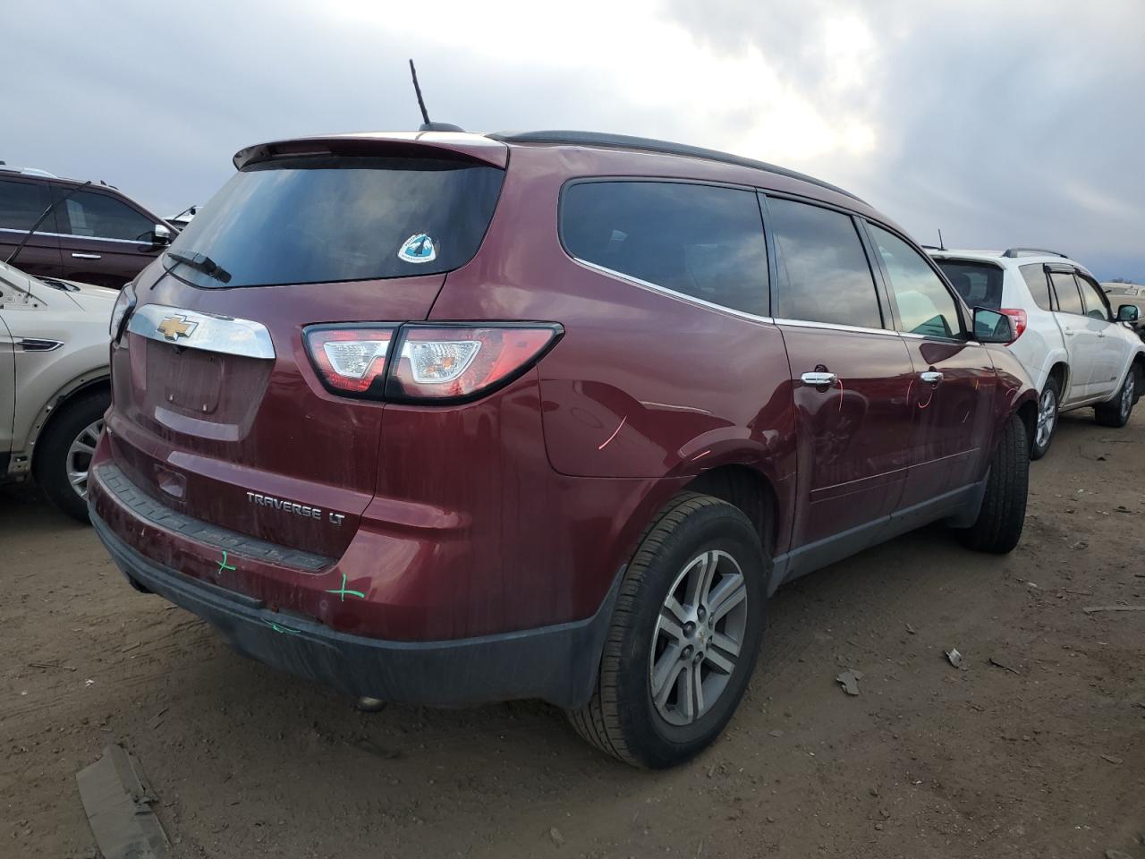 Изображение 3 2016 CHEVROLET TRAVERSE LT 2016 с VIN 1GNKVGKD4GJ102304