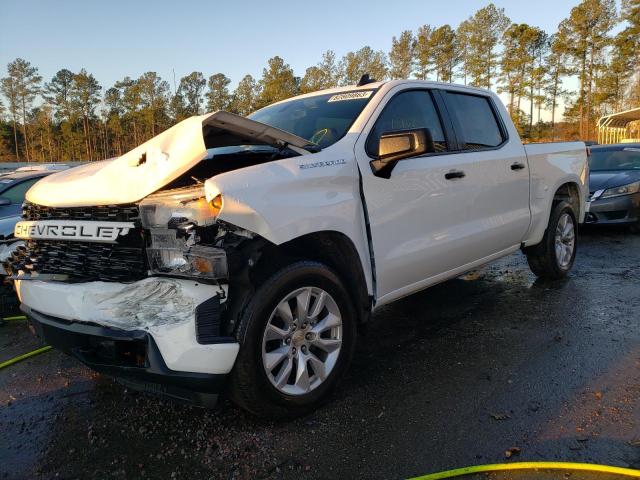 Image 1 of 2021 CHEVROLET SILVERADO K1500 CUSTOM 2021 with VIN 3GCPYBEK8MG344495