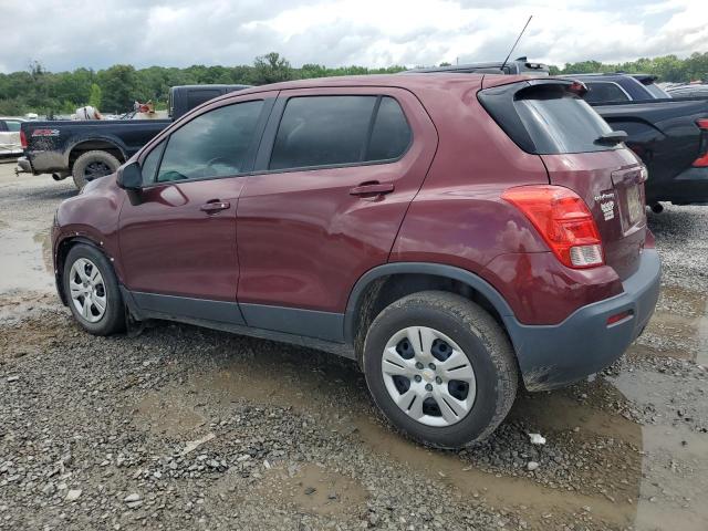 Изображение 2 2016 CHEVROLET TRAX LS 2016 с VIN 3GNCJKSB0GL158606