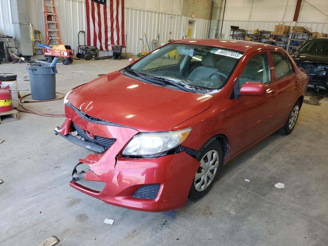 Image 1 of 2009 TOYOTA COROLLA BASE 2009 with VIN 1NXBU40E39Z094778