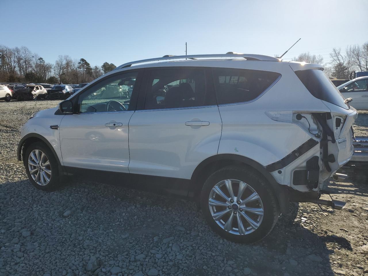 Image 2 of 2017 FORD ESCAPE TITANIUM 2017 with VIN 1FMCU0J92HUE32314