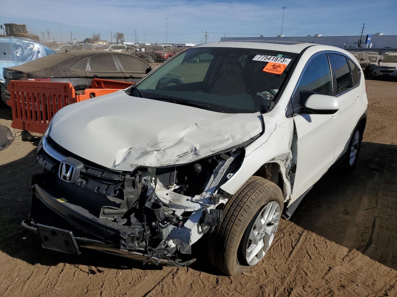 Изображение 1 2016 HONDA CR-V EX 2016 с VIN 5J6RM4H59GL131174