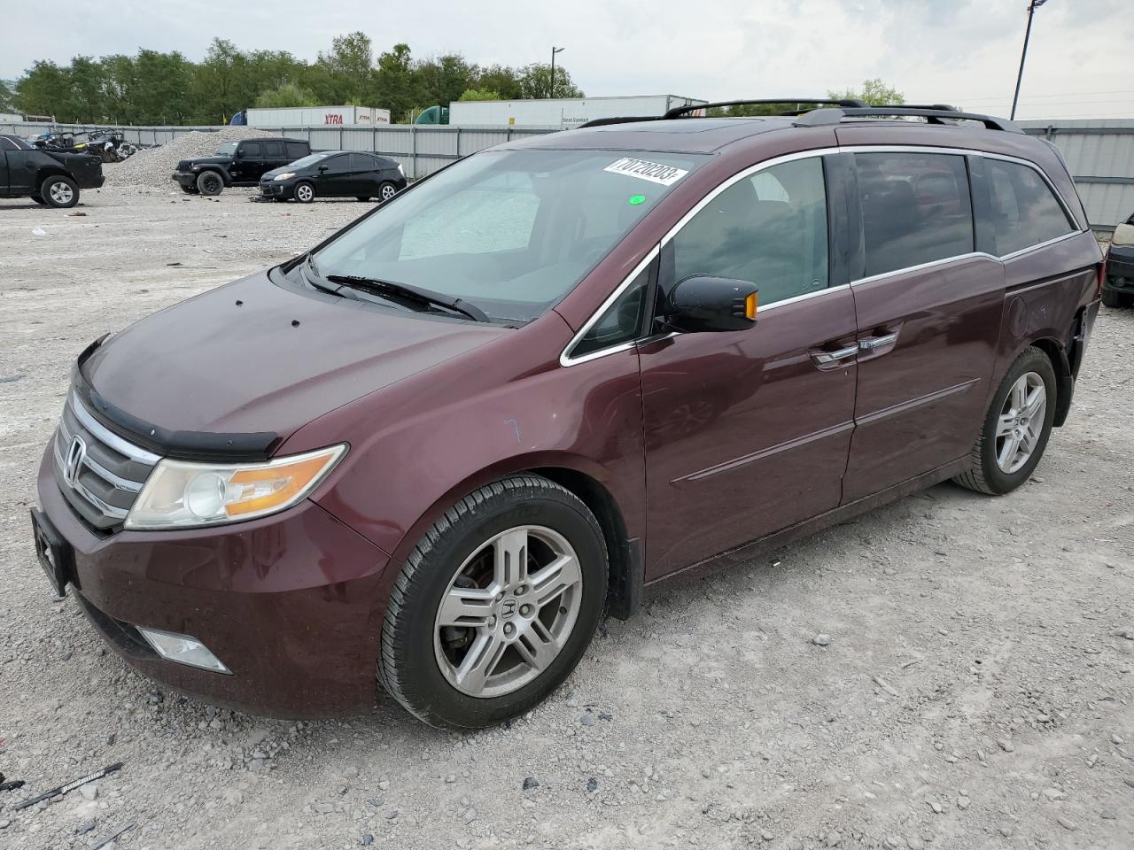 Image 1 of 2013 HONDA ODYSSEY TOURING 2013 with VIN 5FNRL5H96DB037267
