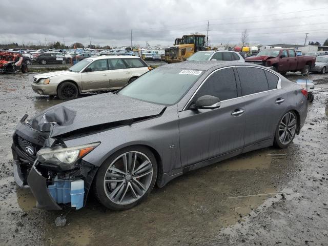 Image 1 of 2014 INFINITI Q50 BASE 2014 with VIN JN1BV7AR0EM697933