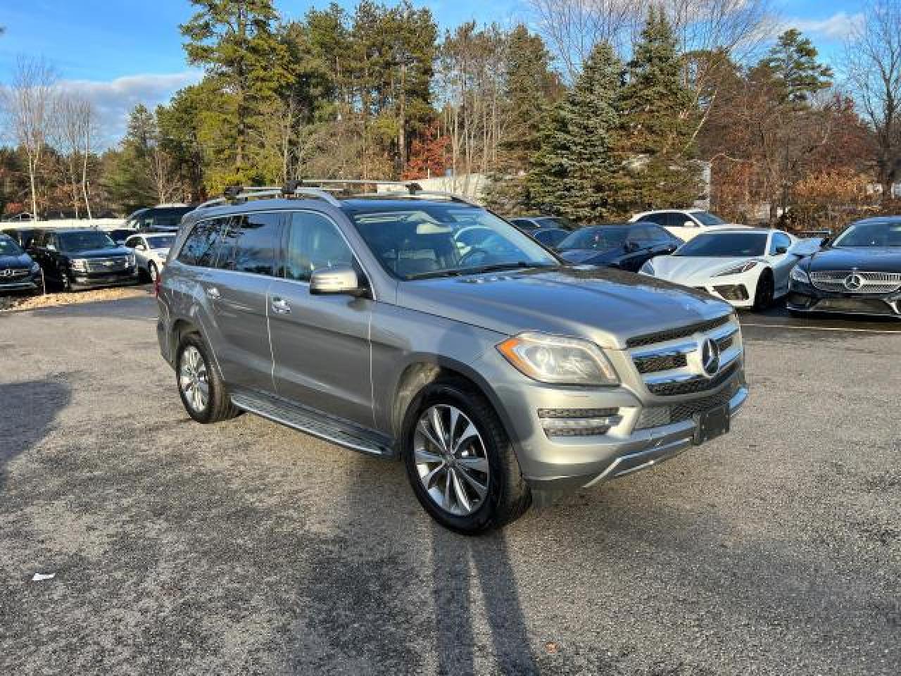 Image 1 of 2014 MERCEDES-BENZ GL 450 4MATIC 2014 with VIN 4JGDF7CE2EA317873