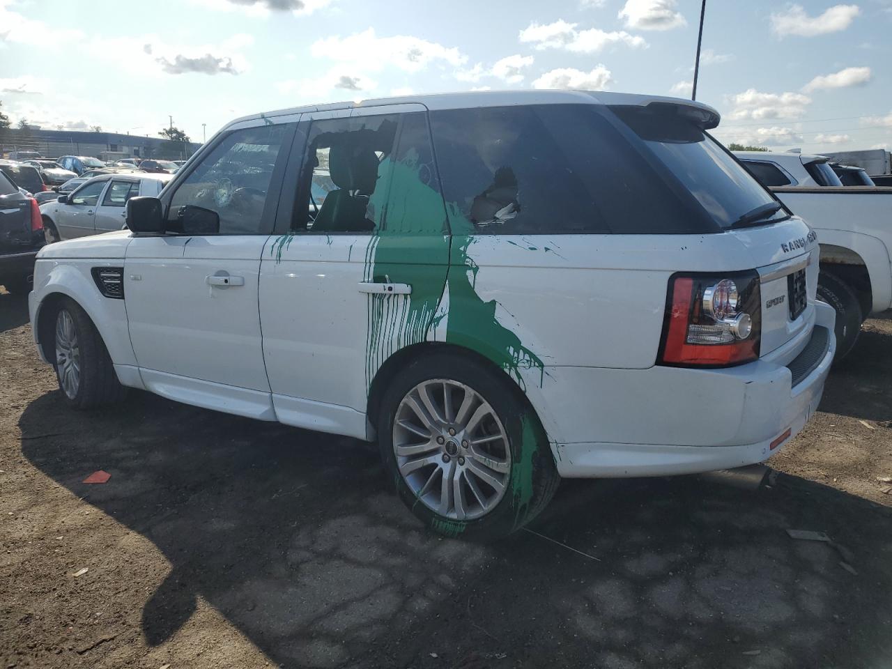 Image 2 of 2013 LAND ROVER RANGE ROVER SPORT HSE LUXURY 2013 with VIN SALSK2D40DA767481