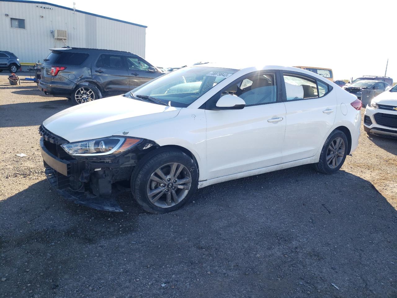 Image 1 of 2017 HYUNDAI ELANTRA SE 2017 with VIN 5NPD84LFXHH122347