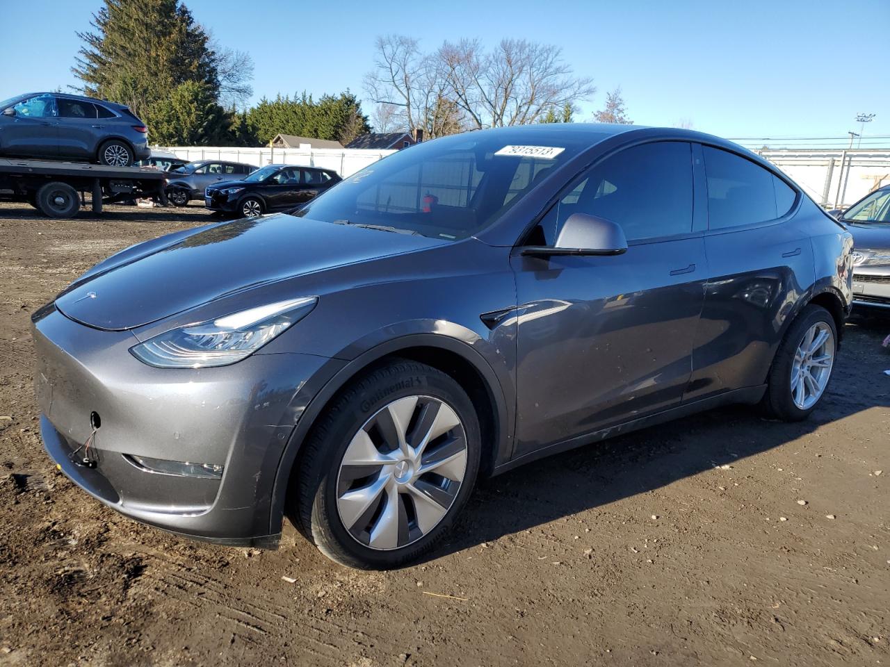 Image 1 of 2020 TESLA MODEL Y  2020 with VIN 5YJYGDEE9LF030050