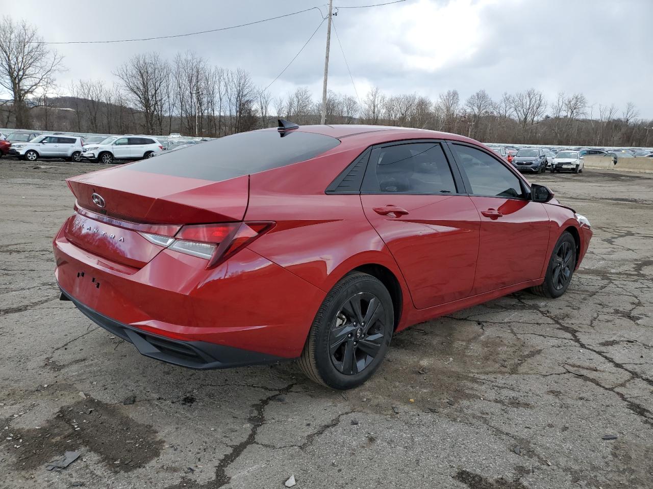 Image 3 of 2021 HYUNDAI ELANTRA SEL 2021 with VIN KMHLM4AG8MU069792