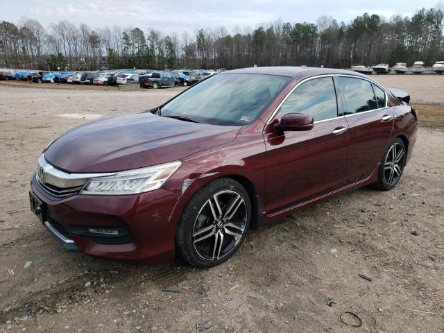 Image 1 of 2017 HONDA ACCORD TOURING 2017 with VIN 1HGCR3F93HA008580