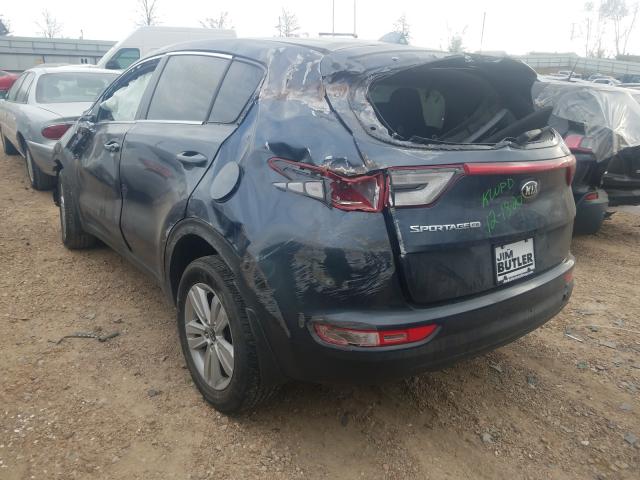 Image 3 of 2017 KIA SPORTAGE LX 2017 with VIN KNDPM3AC2H7224869