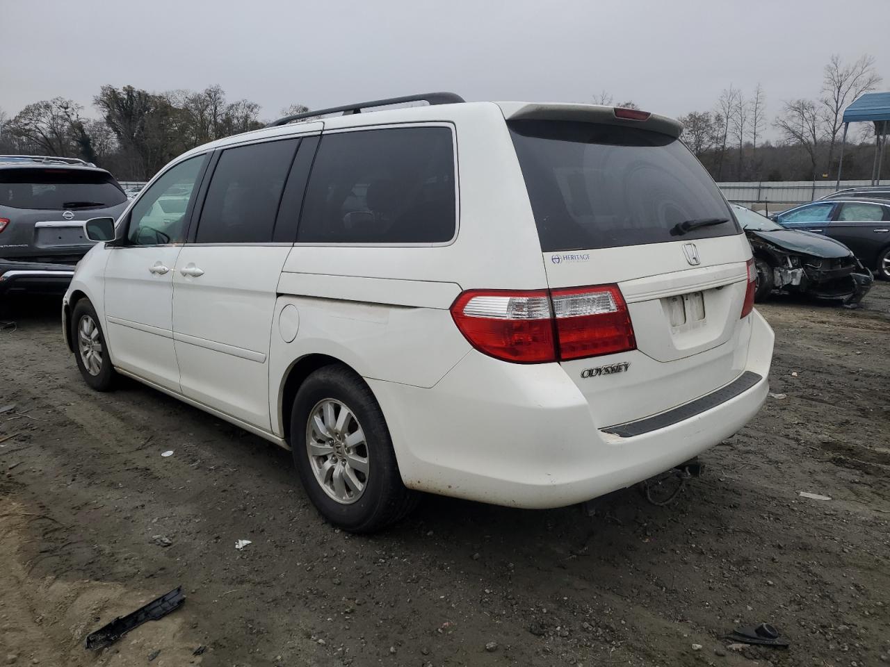 Изображение 2 2007 HONDA ODYSSEY EXL 2007 с VIN 5FNRL38767B432430
