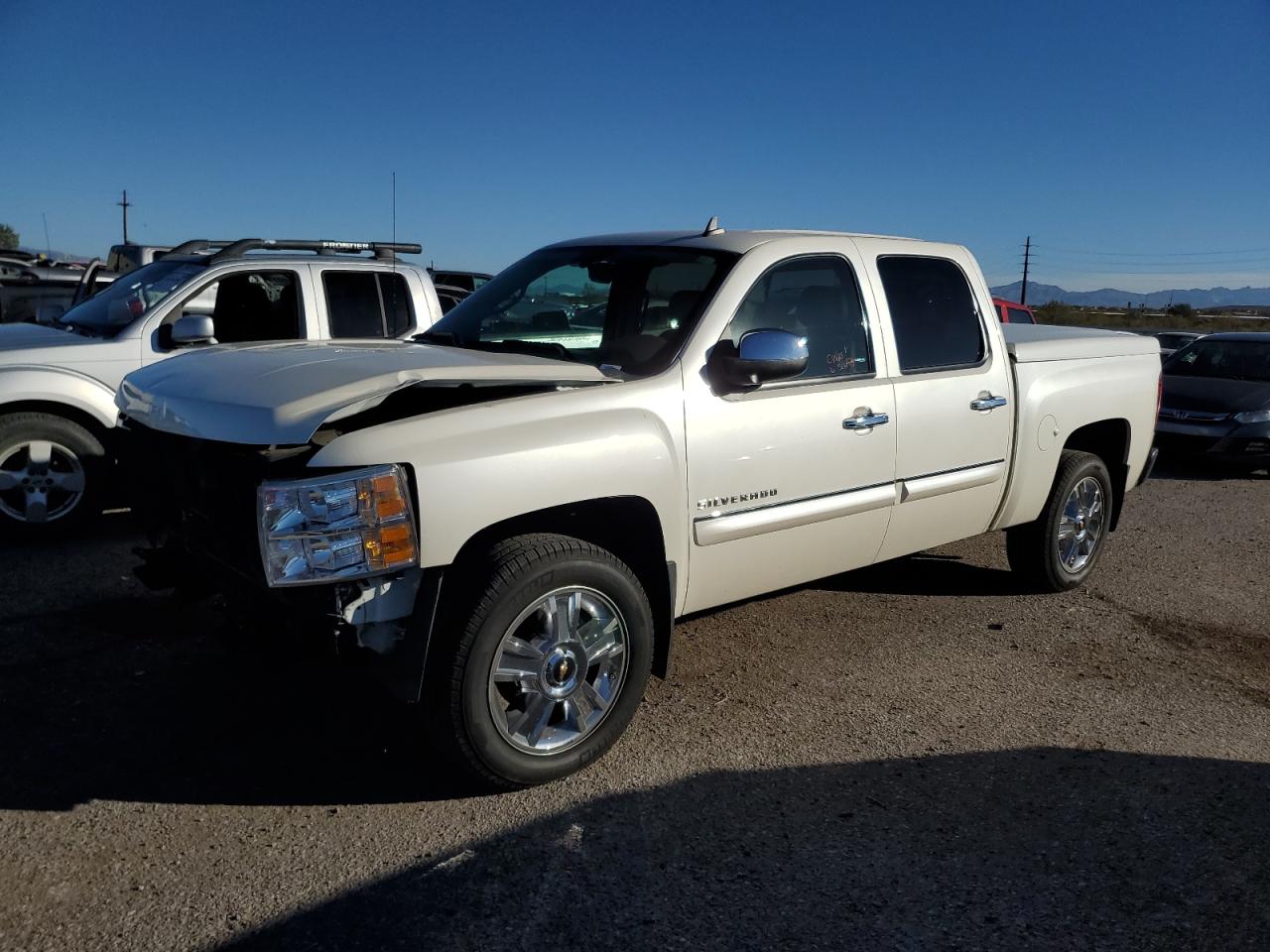 Изображение 1 2013 CHEVROLET SILVERADO K1500 LTZ 2013 с VIN 3GCPKTE77DG135574