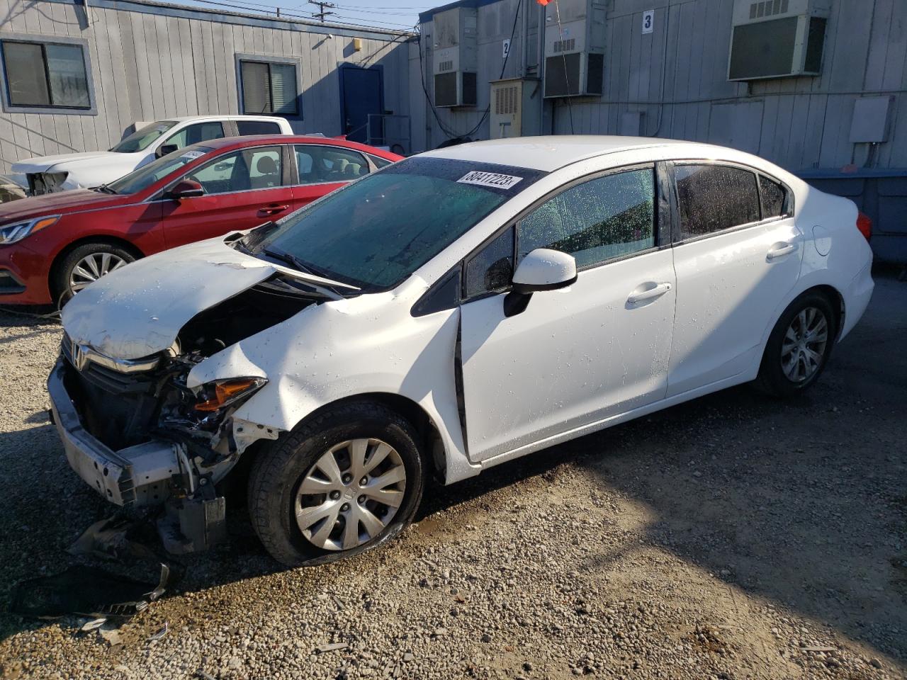 Изображение 1 2012 HONDA CIVIC LX 2012 с VIN 19XFB2F50CE350534