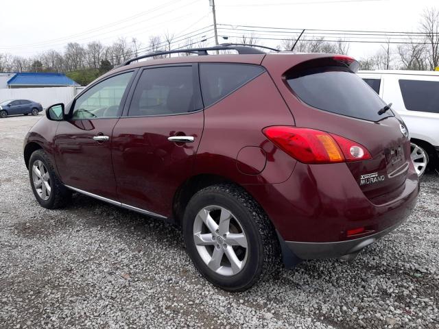 Image 2 of 2010 NISSAN MURANO S 2010 with VIN JN8AZ1MW3AW113328