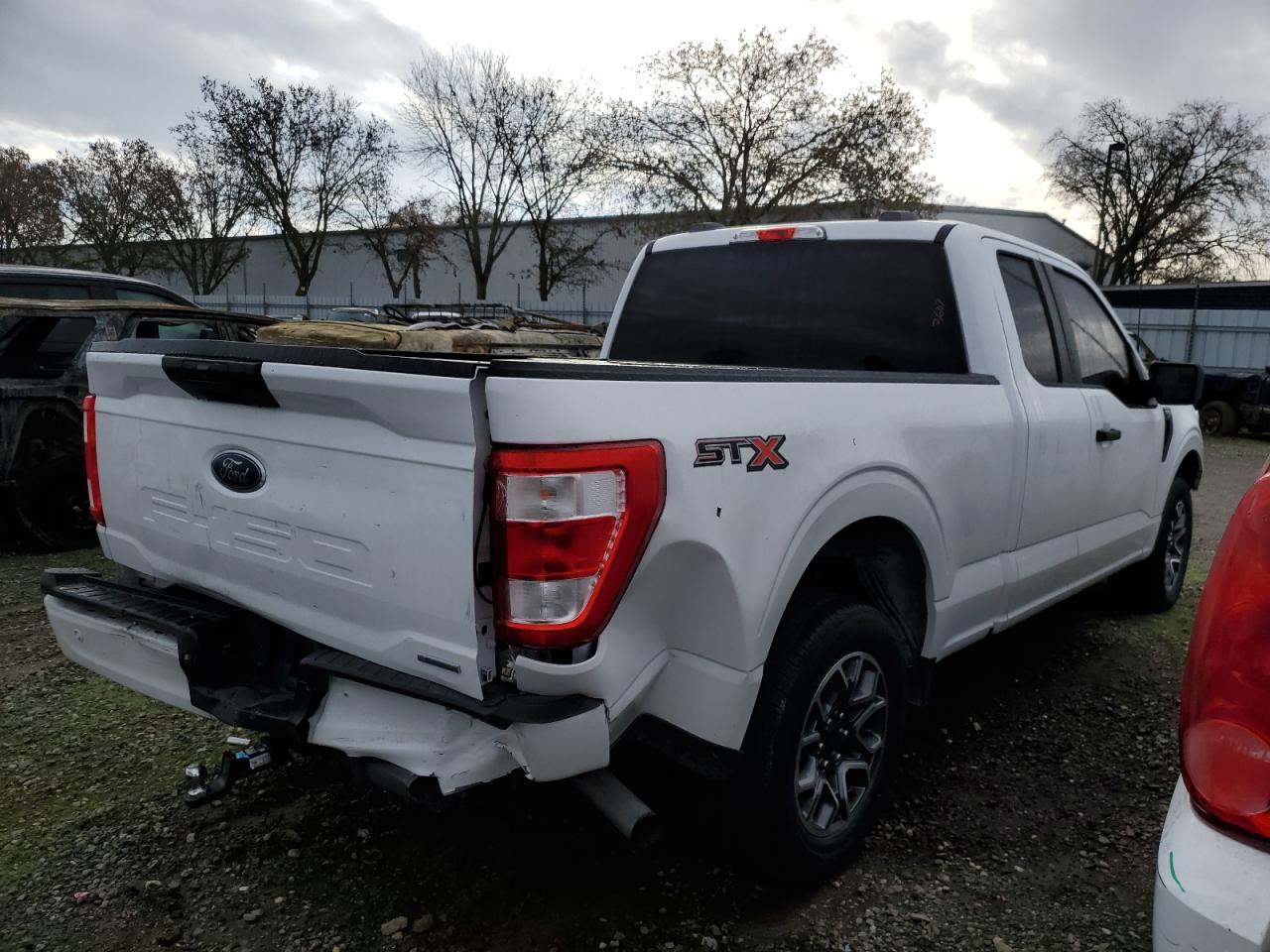 Image 3 of 2021 FORD F150 SUPER CAB 2021 with VIN 1FTEX1CP4MFB13727