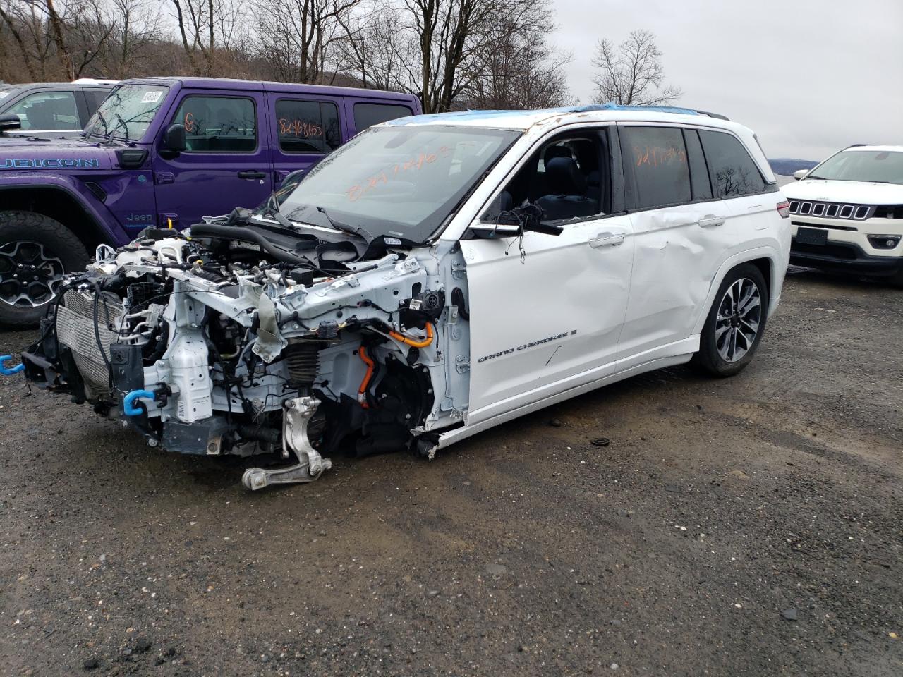 Image 1 of 2023 JEEP GRAND CHEROKEE OVERLAND 4XE 2023 with VIN 1C4RJYD67PC611086