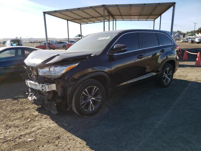Obraz 1 z 2018 TOYOTA HIGHLANDER LE 2018 z VIN 5TDZARFH1JS037725