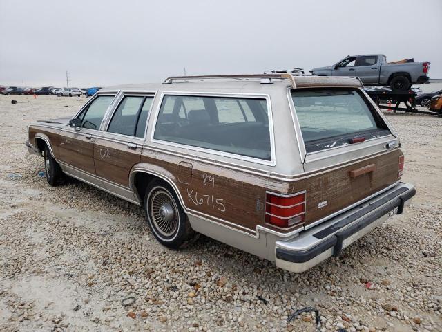 Изображение 2 1989 MERCURY MARQUIS COLONY PARK LS 1989 с VIN 2MEBM79F5KX714724