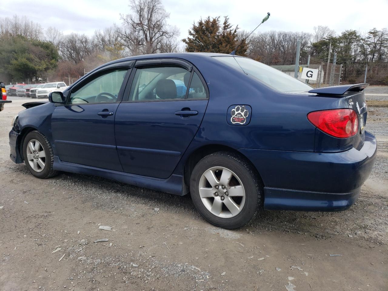 Image 2 of 2008 TOYOTA COROLLA CE 2008 with VIN 2T1BR30E58C864653