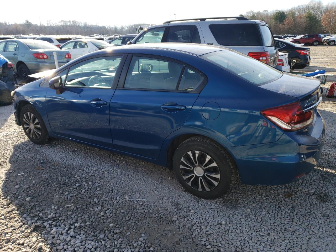 Obraz 2 z 2014 HONDA CIVIC LX 2014 z VIN 19XFB2F5XEE230579