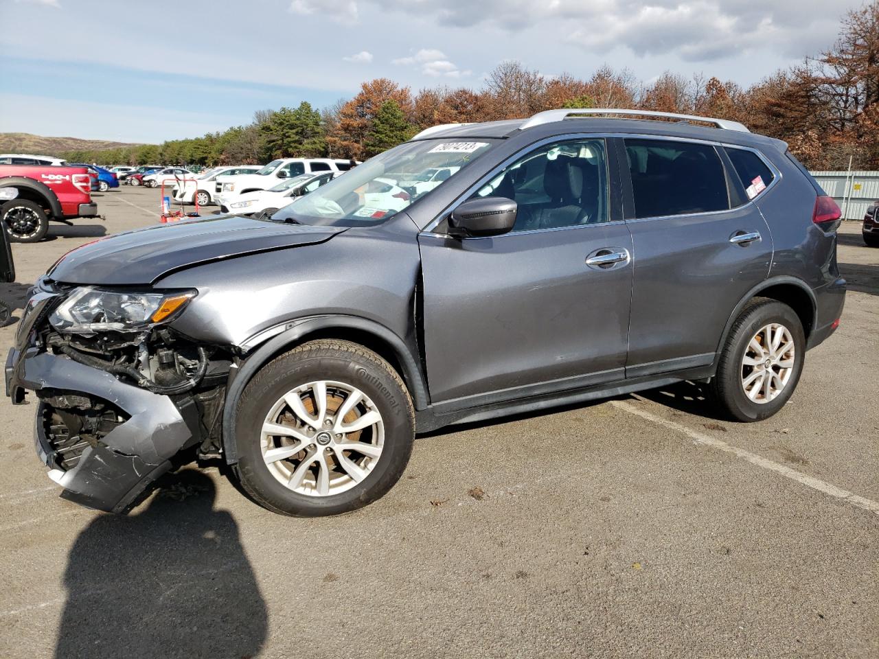 Image 1 of 2020 NISSAN ROGUE S 2020 with VIN KNMAT2MVXLP525138