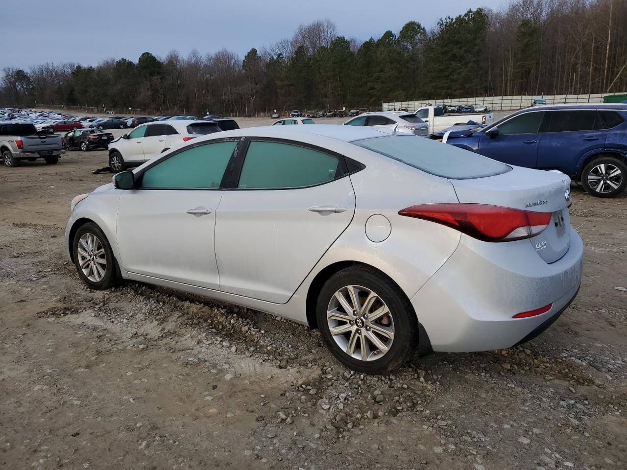 Image 2 of 2014 HYUNDAI ELANTRA SE 2014 with VIN 5NPDH4AE7EH477711