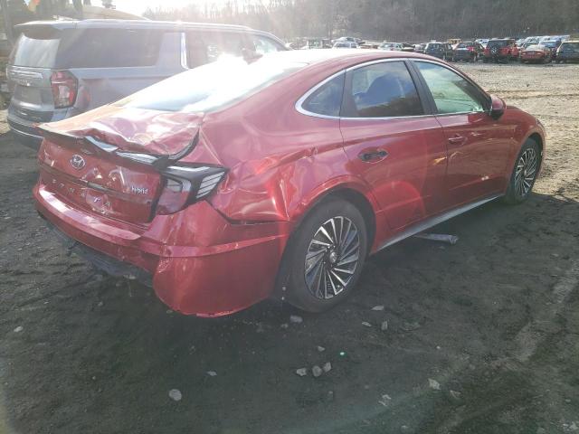 Image 3 of 2020 HYUNDAI SONATA HYBRID 2020 with VIN KMHL34JJ7LA011722