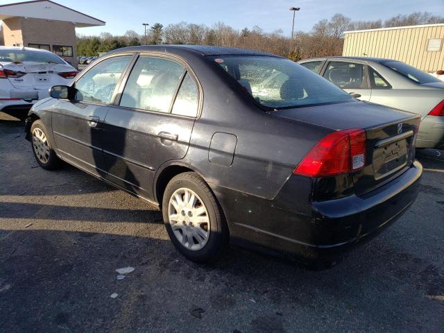 Image 2 of 2005 HONDA CIVIC LX 2005 with VIN 2HGES16585H535574