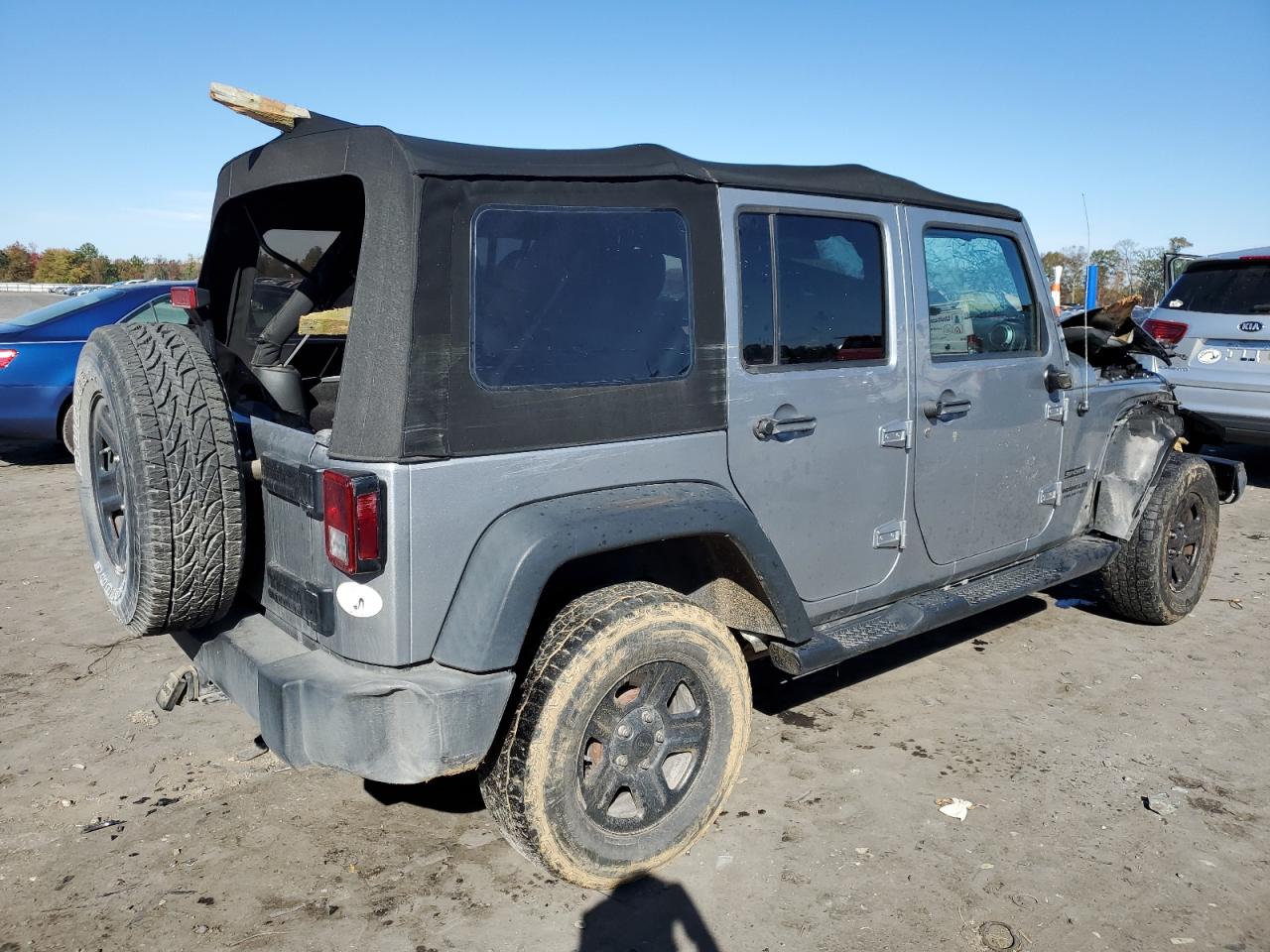 Изображение 3 2016 JEEP WRANGLER UNLIMITED SPORT 2016 с VIN 1C4BJWDG4GL336212