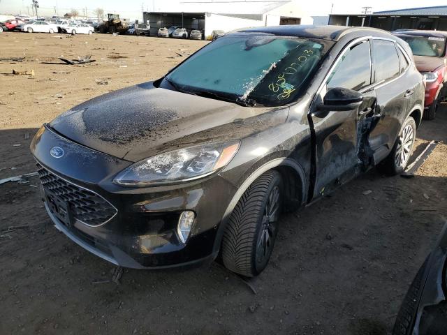 Image 1 of 2020 FORD ESCAPE TITANIUM 2020 with VIN 1FMCU9J92LUB68315